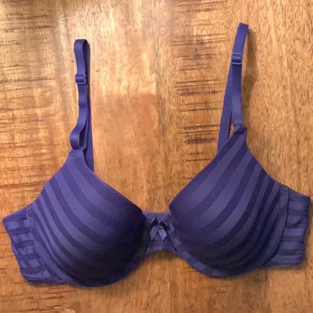 Maidenform Inspirations Blue Bra Size 34C